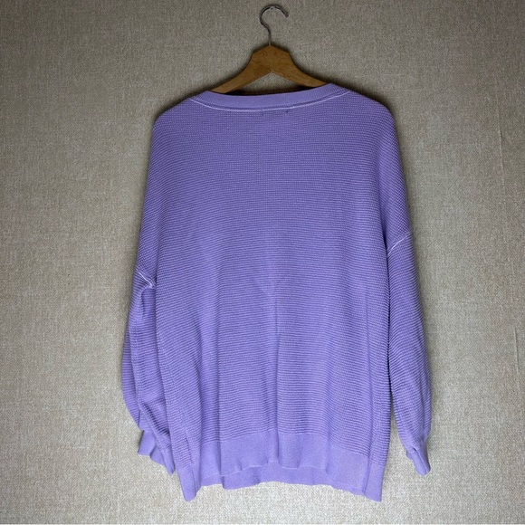Democracy V-neck Sweater Size XL - Picture 2 of 4